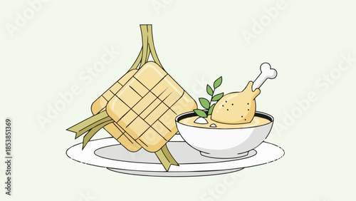 Ketupat and Hari Raya Festive Food