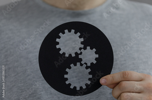 Close-up of a person holdin...