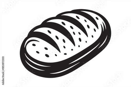 vector illustration of bread