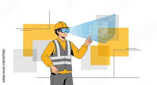 Architectural visualization with augmented reality providing innovative solutions in design and