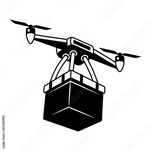 A hand drawn style illustration showing a shopping app
