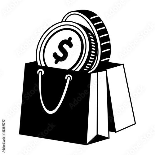 A doodle style illustration showing review mail
