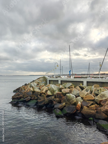 Wallpaper Mural The pier in Sopot on a cold winter day, Sopot Torontodigital.ca