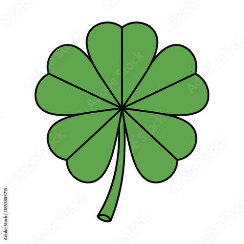 Lucky EightLeaf Clover A Symbol of Extraordinary Fortune and Rarity.