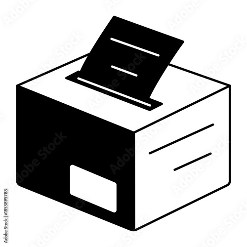 A doodle style illustration showing review mail
