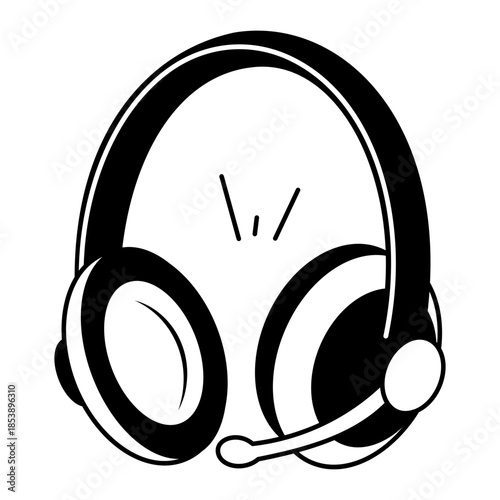 A doodle style illustration showing review mail
