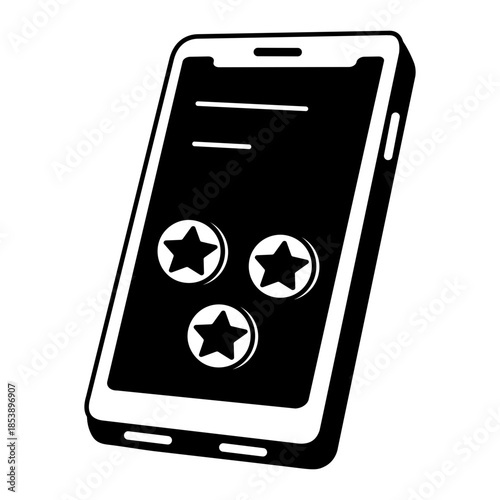 A doodle style illustration showing review mail
