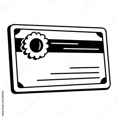 A doodle style illustration showing review mail
