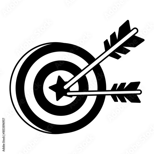 A doodle style illustration showing review mail
