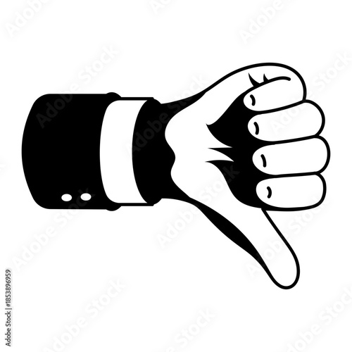 A doodle style illustration showing review mail
