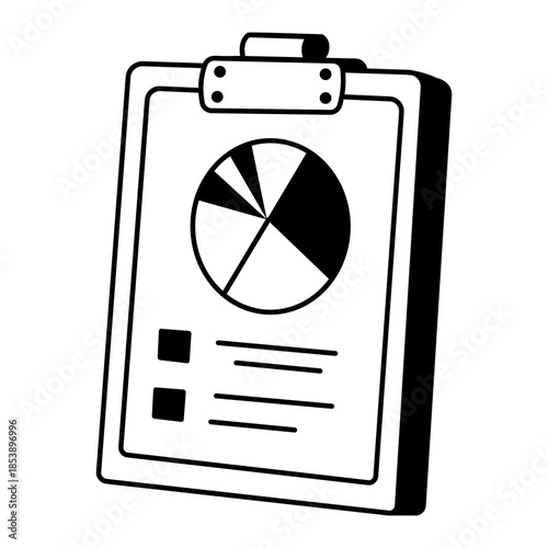 A doodle style illustration showing review mail
