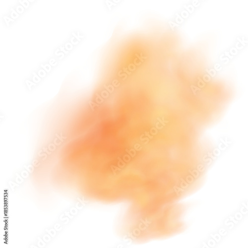 Colored dust or clouds.