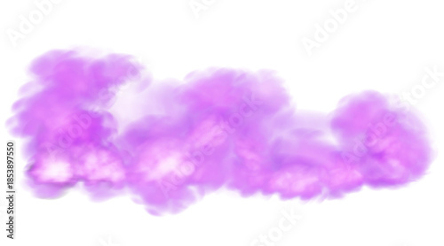 Colored dust or clouds.