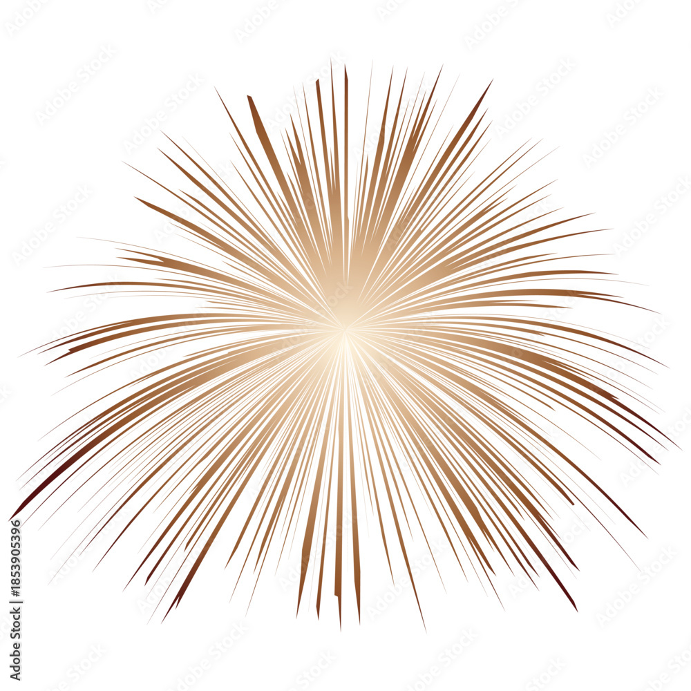 Fototapeta premium Festive fireworks icon. Vector EPS 10/AI