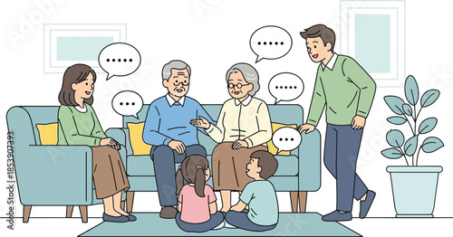 group of business people working together