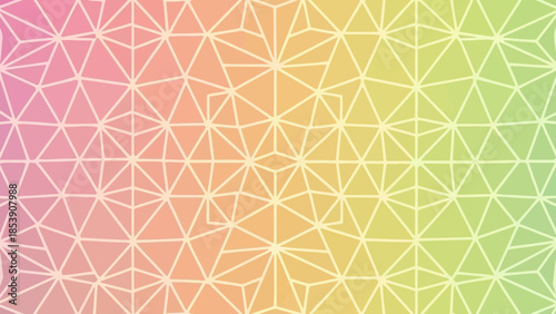 Abstract geometric pattern with gradient background offers a modern aesthetic design