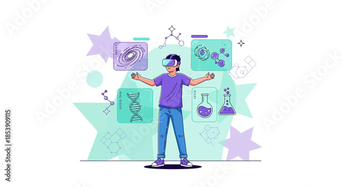 Immersive learning: A vr experience bridging education and scientific exploration