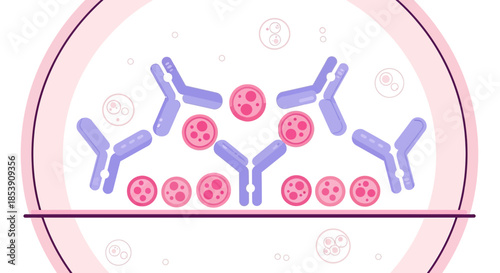 Innovative Immunoglobulin Antibodies Interaction with Pathogen Cells within a Cellular Environment