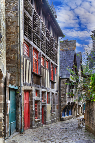 Rue du Petit Fort, Dinan, France