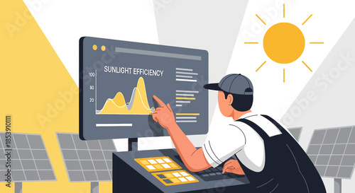Monitoring Sunlight Efficiency Through Advanced Data Analysis for Optimized Solar Energy Harvesting