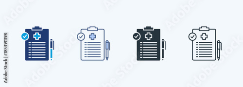 Informed Consent Multiple Style Icon Collection