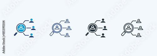 Sample Size Multiple Style Icon Collection