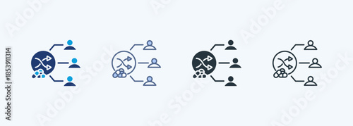 Randomization Multiple Style Icon Collection