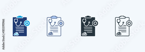 Clinical Multiple Style Icon Collection