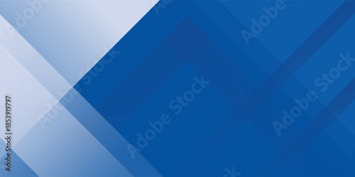 Abstract bacgkround blue and white gradient. Modern blue abstract rectangle box lines background for presentation design, banner, brocure, and business card