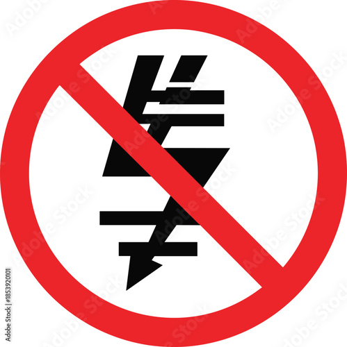 WebNo money symbol with currency sign crossed prohibition icon, financial restriction warning graphic, payment forbidden concept, cad drawing flat vector illustration