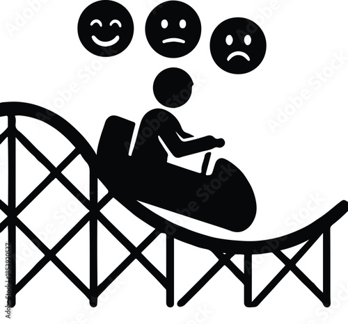 stress,pain,future,setrict parents,sleep vector icons 