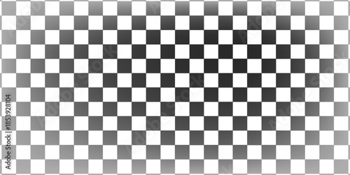 Chessboard Pattern. 12x12 Checkered Pattern. Vector Black White Squares Pattern.