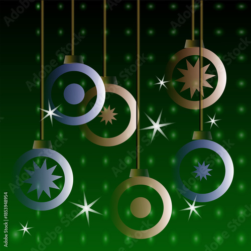 Happy New Year Card – Festive Holiday Background