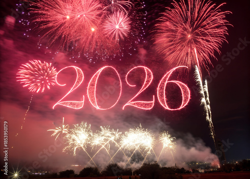 New Year 2026 Fireworks Spectacle