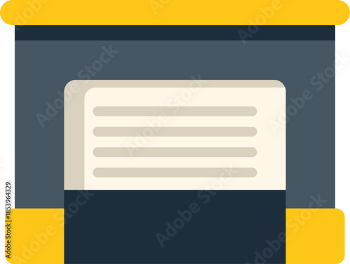 Conditioner maintaining cool temperature inside room during hot summer days