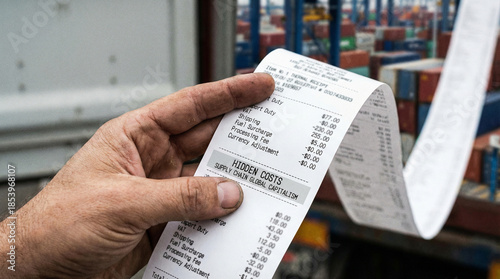 Hidden costs impact supply chain and global capitalism where finance and profit balance against cost in complex economic systems