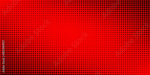 Dark red retro comic pop art background with dots, cartoon halftone background vector illustration eps10Print