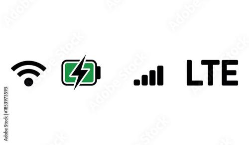 Wireless charging and lte connectivity
