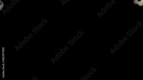 Wallpaper Mural 3D animation of new soccer balls falling and filling the screen. High quality football sports overlay with alpha channel. Torontodigital.ca