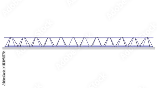 Bild auf Leinwand Precast Concrete Joists – Reinforcement Bars