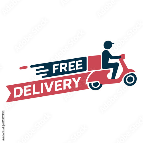 Free delivery service by scooter