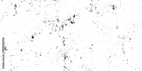 White, black dust overlay distress grungy grain, noise effect paint wall. small particles of debris and dust. crack and scratch dust paint concrete wall. subtle halftone grunge urban texture vector.
