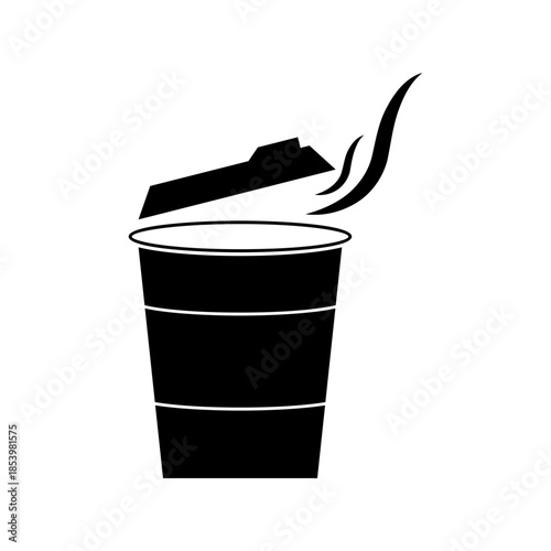 cup illustration design