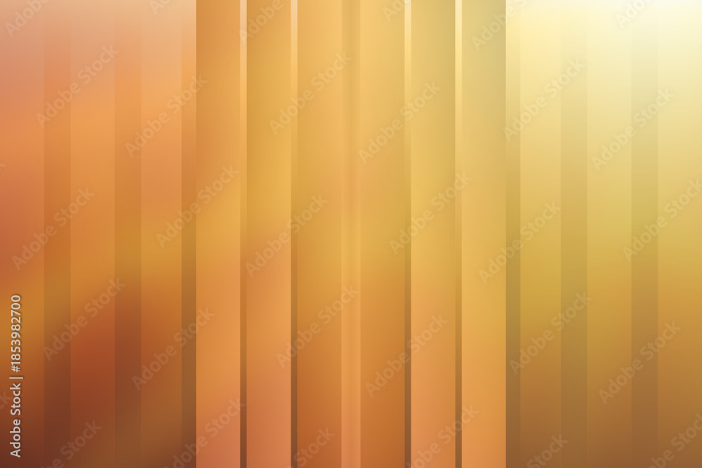 Obraz premium Illustration of abstract background with warm vertical stripes in shades of orange, brown, and gold, modern and dynamic design