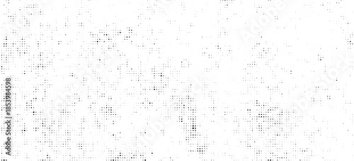 Halftone noise texture. Grunge dirty splattered speckles, spots, dots background. Black and white grit sand grain wallpaper. Retro pixel comic textured backdrop. Vector gritty pop art halftone overlay