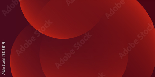 Abstract Red Gradient Background with Smooth Organic Shapes and Modern Minimal Style. Suit for banner, web, brochure, pamflet and presentation