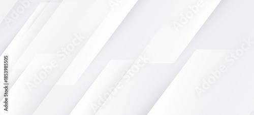 Amazing premium background. Elegant gray white diagonal lines with smooth soft shadow. Light silver grey gradient. Geometric modern stripe design