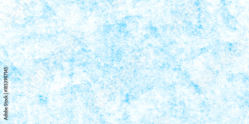 Abstract light blue grunge paint wall texture background, resembling frosty ice or watercolor marble. frosted, icy appearance with scattered speckled details and smooth blended tones. scratch wall.