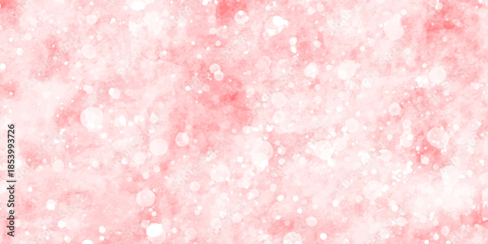 Fototapeta premium Light pink background with hand paint watercolor alpha bokeh grunge texture. pink watercolor marble grunge. soft pink watercolor texture with brush painted watercolor stain. hand drawn vector texture.