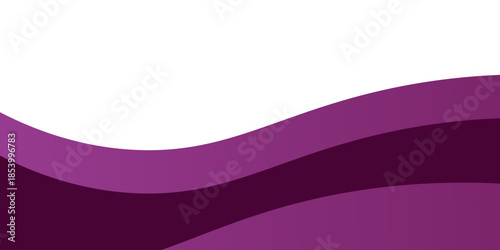 Curved Header and Footer Element. eps 10